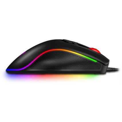 CONNECT IT CMO-3591-BK - LED RGB жична геймърска мишка 500-7200 DPI черна