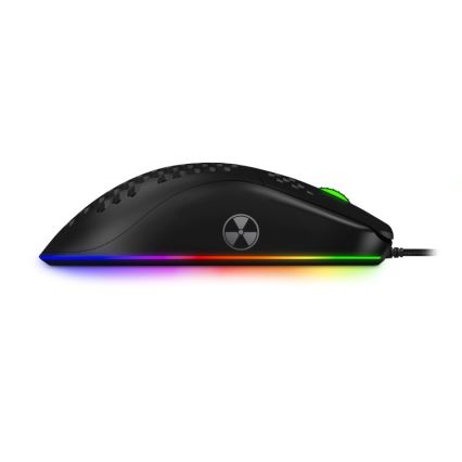 CONNECT IT CMO-5511-BK - LED RGB Жична геймърска мишка 200-12800 DPI черен