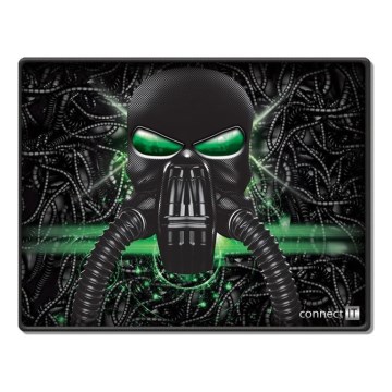 CONNECT IT CMP-1100-SM - Подложка за мишка 32x24,5 см черен/зелен