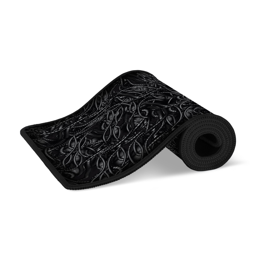 CONNECT IT CMP-1110-LG - Подложка за клавиатура и мишка 88,6x24,5 см черно/зелена