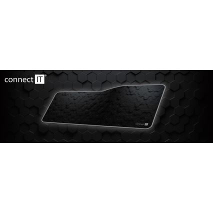 CONNECT IT CMP-2000-XL - Постелка за клавиатура и мишка 79,5x34,5 см черен