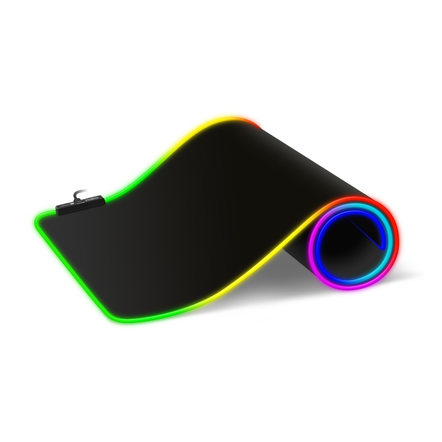 CONNECT IT CMP-3100-LG - LED RGB Гейминг к-кт клавиатура и подложка за мишка 80x30 см черен