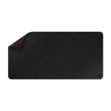 CONNECT IT CMP-4030-LG - Двустранна подложка за клавиатура и мишка 90x40 см черна/кафява