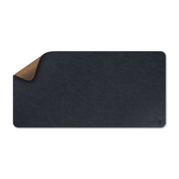 CONNECT IT CMP-4040-LG - Двустранна подложка за клавиатура и мишка 90 x 40 см синя/кафява