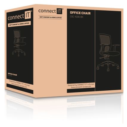 CONNECT IT COC-1030-BK - Офис стол ForHealth BetaPro черен