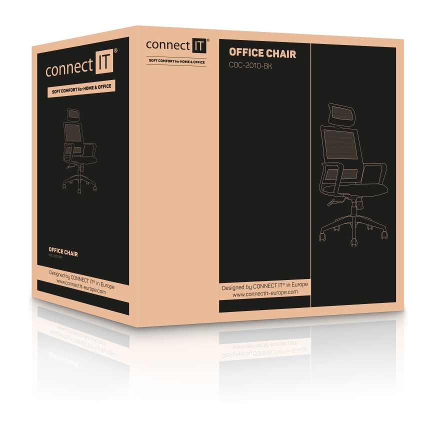 CONNECT IT COC-2010-BK - Офис стол ForHealth GamaPro черен