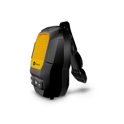 CONNECT IT HSP-1010-BK - Безжичен високоговорител с вграден микрофон ClipBEAT 2W/5V 560 mAh IPX7 черен/жълт