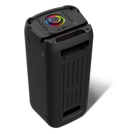 CONNECT IT HSP-3050-BK - LED Безжична колонка с микрофон 60W/5V 4500 mAh черен + дистанционно управление
