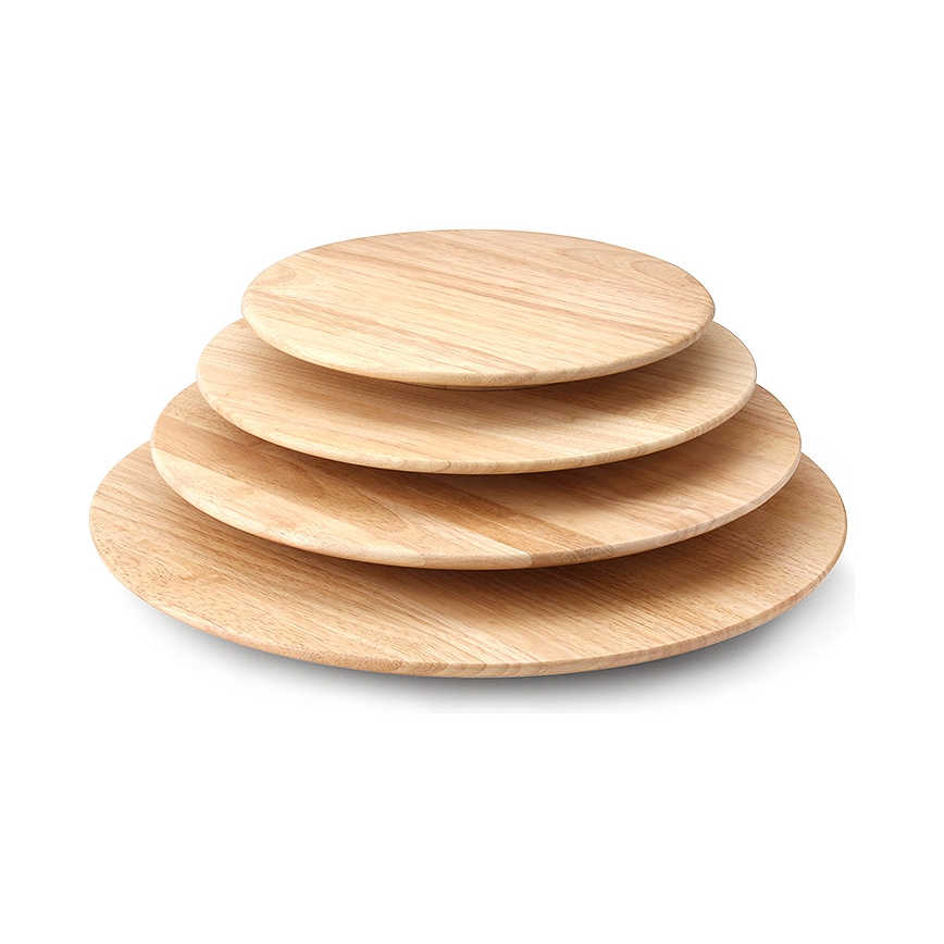 Continenta C3013 - Въртящ се поднос 35x3,5 см каучуков фикус