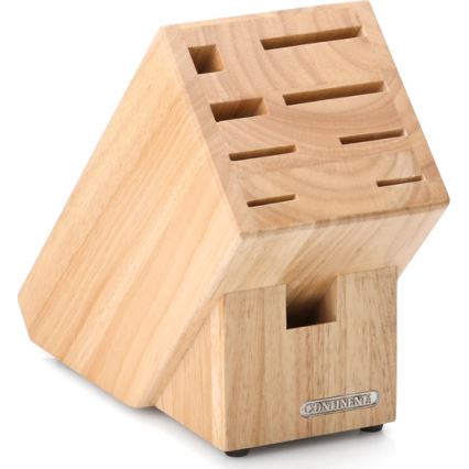 Continenta C30514 - Стойка за ножове 22x11,5x22 см каучуков фикус