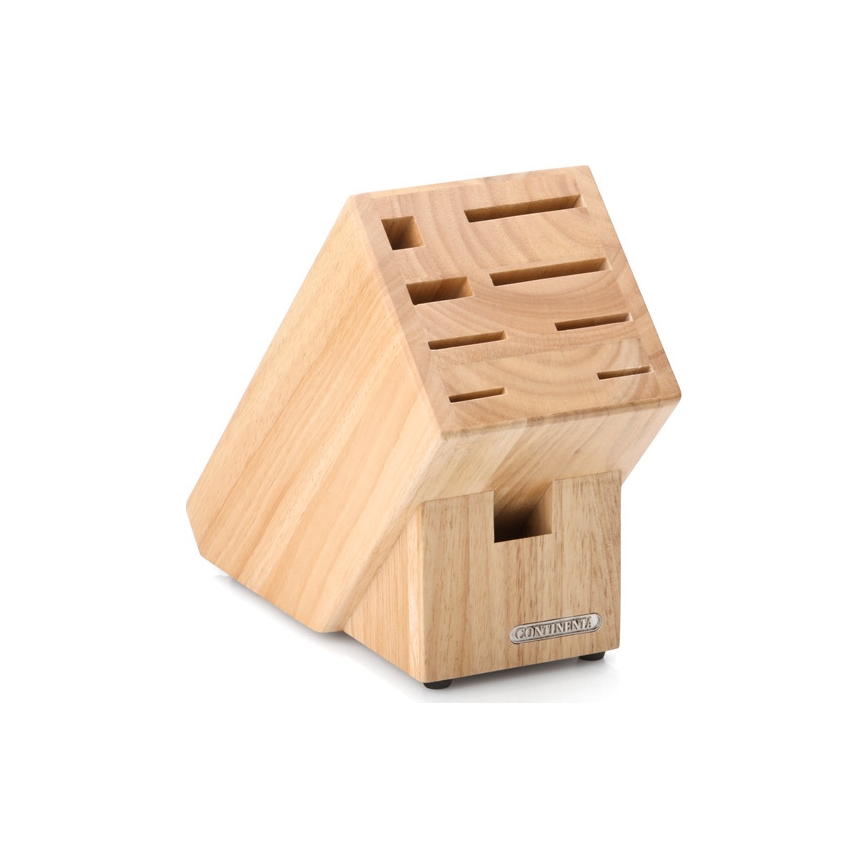 Continenta C30514 - Стойка за ножове 22x11,5x22 см каучуков фикус