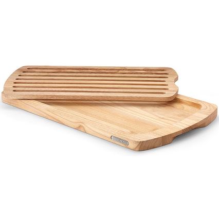 Continenta C3078 - Дъска за рязане на хляб 45x26 см каучуков фикус