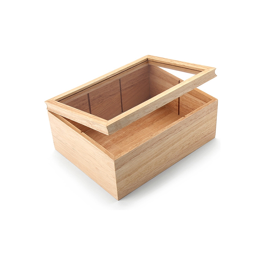 Continenta C3290 - Кутия за пакетчета чай 23x17,5 см каучуков фикус