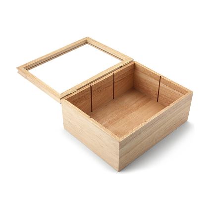 Continenta C3290 - Кутия за пакетчета чай 23x17,5 см каучуков фикус