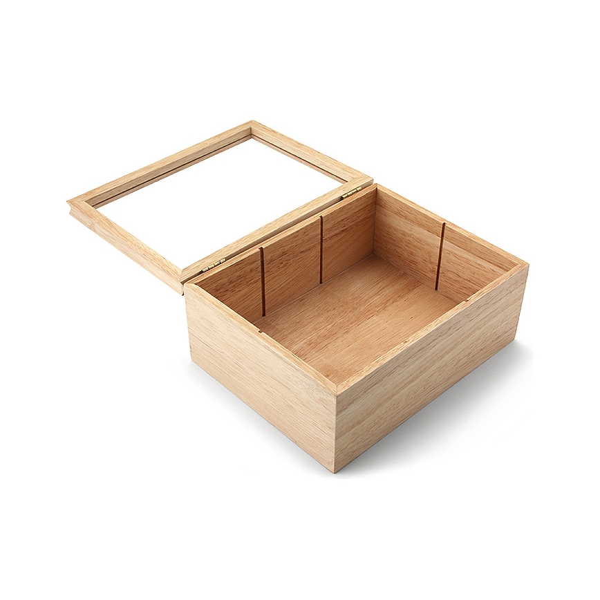 Continenta C3290 - Кутия за пакетчета чай 23x17,5 см каучуков фикус