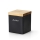 Continenta C3712 - Керамична кутия за храна с капак 10x10x12,5 см