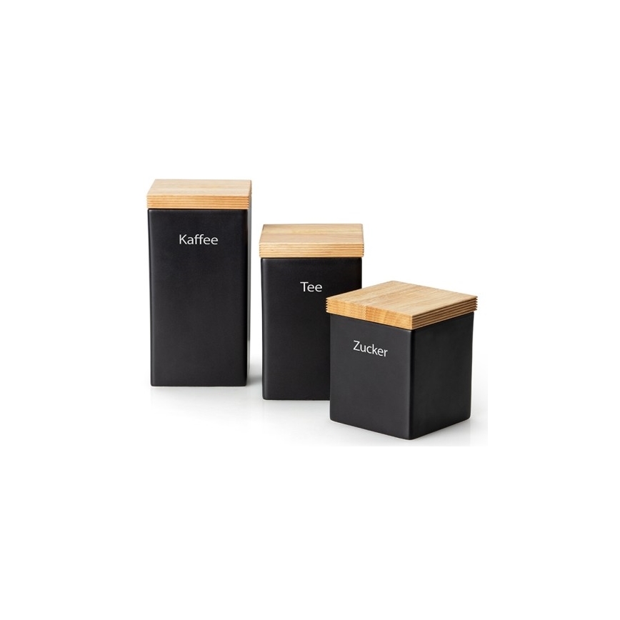 Continenta C3714 - Керамична кутия за храна с капак 10x10x20,5 см