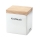 Continenta C3921 - Керамична кутия за храна с капак 14x12x15,5 см каучуков фикус