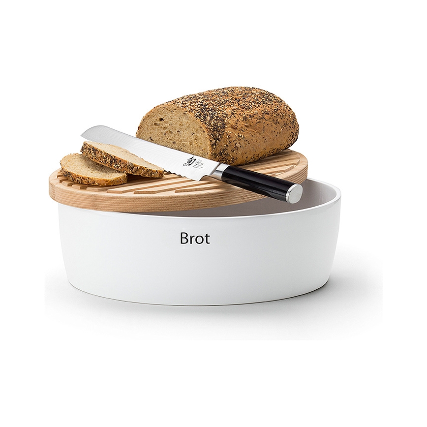 Continenta C3931 - Кутия за хляб 27x20x13,5 см каучуков фикус