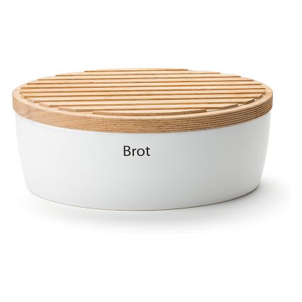 Continenta C3931 - Кутия за хляб 27x20x13,5 см каучуков фикус