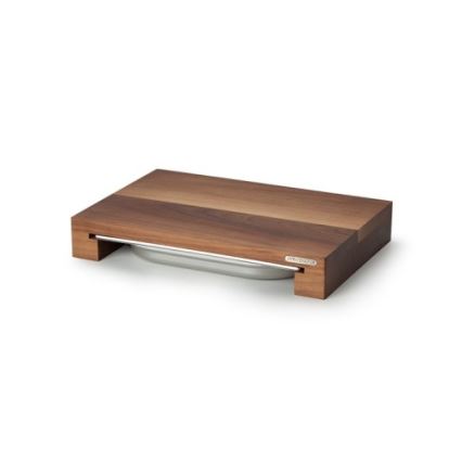 Continenta C4210 - Дъска за рязане с купа 39x27 cм орех