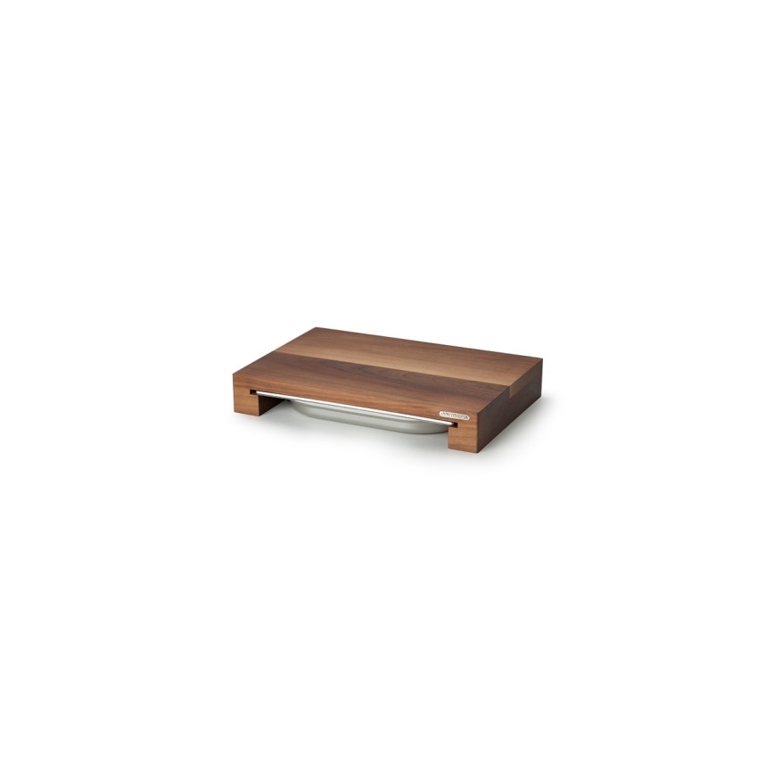 Continenta C4210 - Дъска за рязане с купа 39x27 cм орех