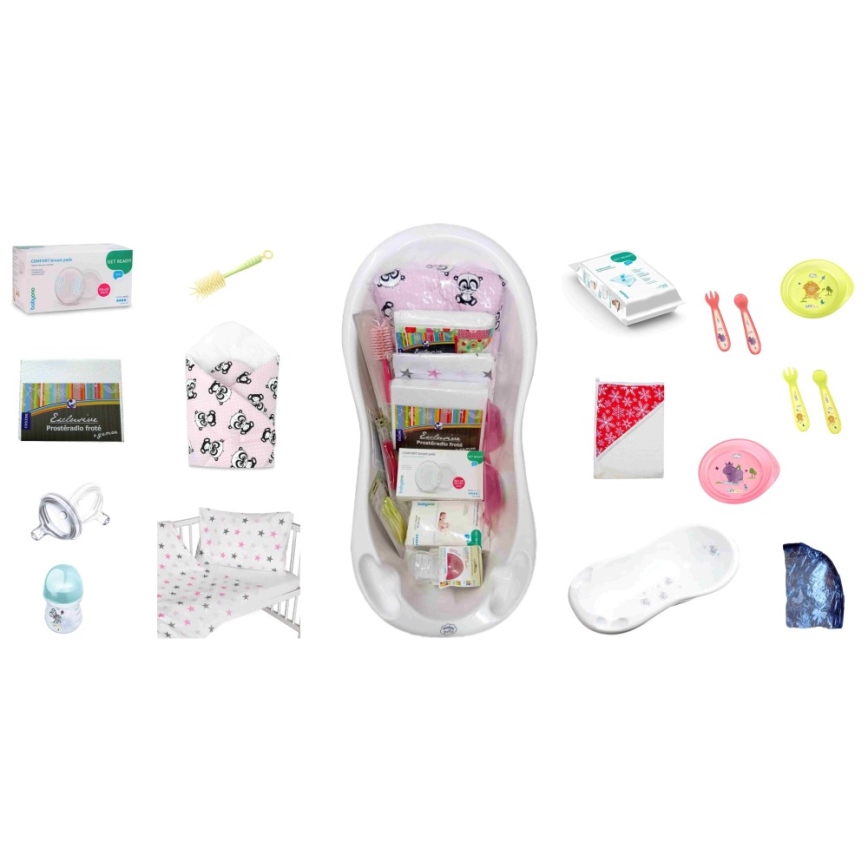 COSING - 16-частен стартов комплект за новородени, бял