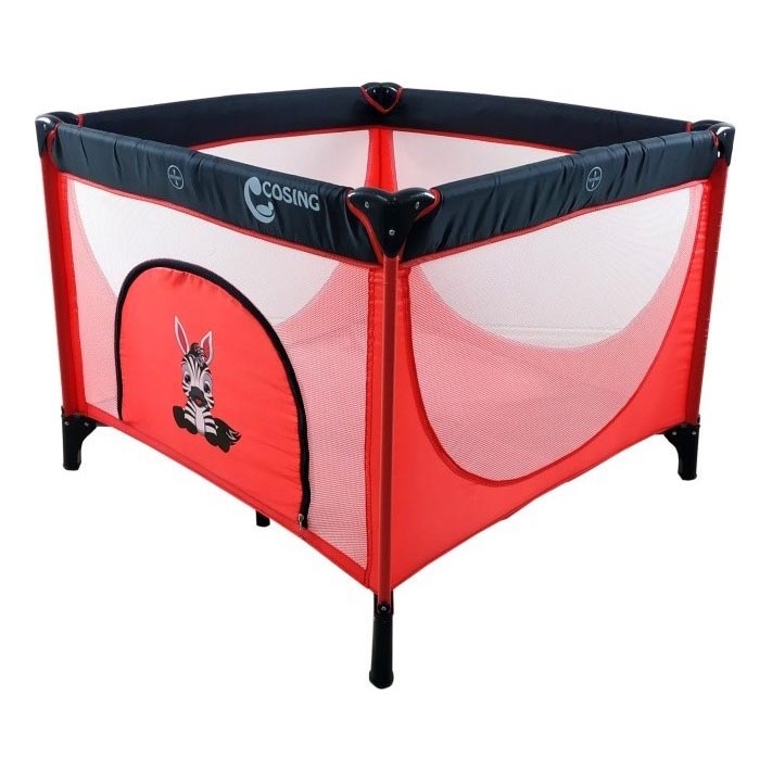 COSING - Детска игрална ограда EMA Zebra, червена