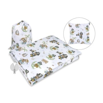 COSING - Пътен спален чувал с възглавничка Пирати