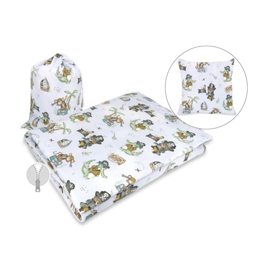 COSING - Пътен спален чувал с възглавничка Пирати