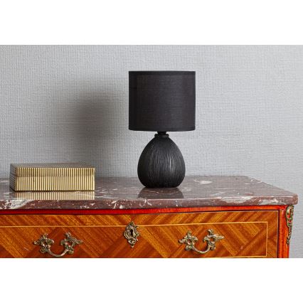 Cottex - Настолна лампа MADISON 1xE14/8W/230V черна