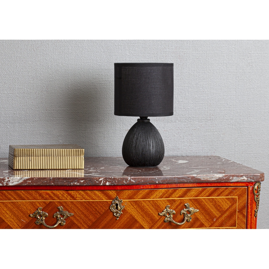 Cottex - Настолна лампа MADISON 1xE14/8W/230V черна