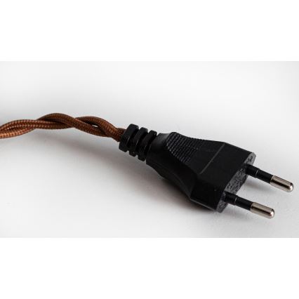 Cottex - Пендант с кабел за включване в контакт NORA 1xE14/5W/230V прозрачен