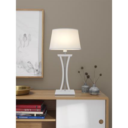 Cottex - Настолна лампа NEW CHELSEA 1xE14/40W/230V бяла