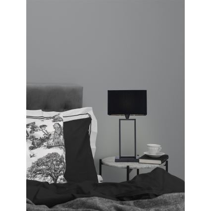 Cottex - Настолна лампа KENSINGTON 1xE14/40W/230V черна