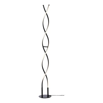 Cottex - LED подова лампа VINDLA LED/22W/230V черна