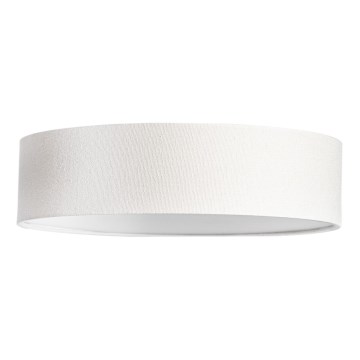 Cottex - Плафон ABBIE 2xE27/8W/230V, диаметър 38 см, бял