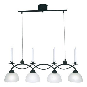 Cottex - Полилей на кабел FLORENS 4xE14/40W/230V