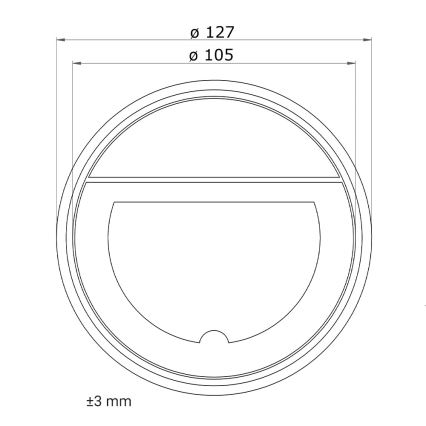 Dalap 2991 - Герметичен възвратен клапан за тръбопровод GBV 125, непропусклив за миризми и пара