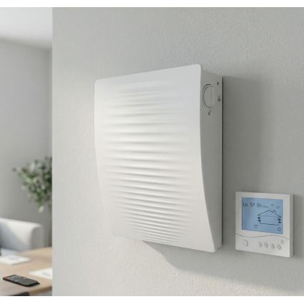 Dalap 55561 - Комплект 2x рекуператор за помещение ZEPHIR SIMPLE DOUBLE 7,61W/230V