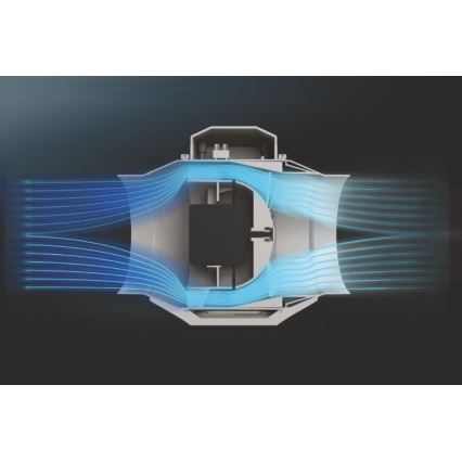 Dalap 8207 - Аксиален вентилатор AP PROFI 125 29W/230V