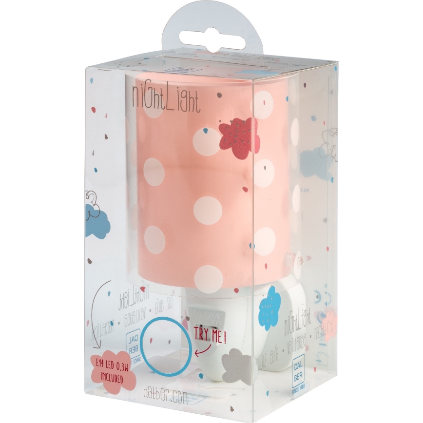 Dalber 41005S - LED лампа с цокъл DOTS 1xE14 / 0,3W / 230V