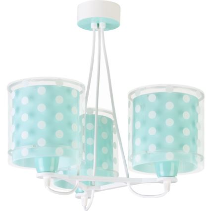 Dalber 41007H - Детски полилей DOTS 3xE27 / 60W / 230V