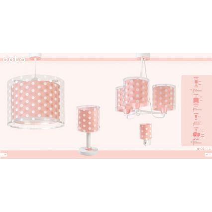 Dalber 41007S - Детски полилей DOTS 3xE27 / 60W / 230V