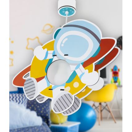 Dalber 41347 - Детски полилей ASTRONAUT 1xE27/15W/230V
