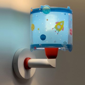 Dalber 41349 - Детска стенна лампа PLANETS 1xE27/15W/230V