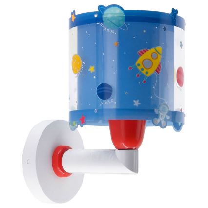 Dalber 41349 - Детска стенна лампа PLANETS 1xE27/15W/230V