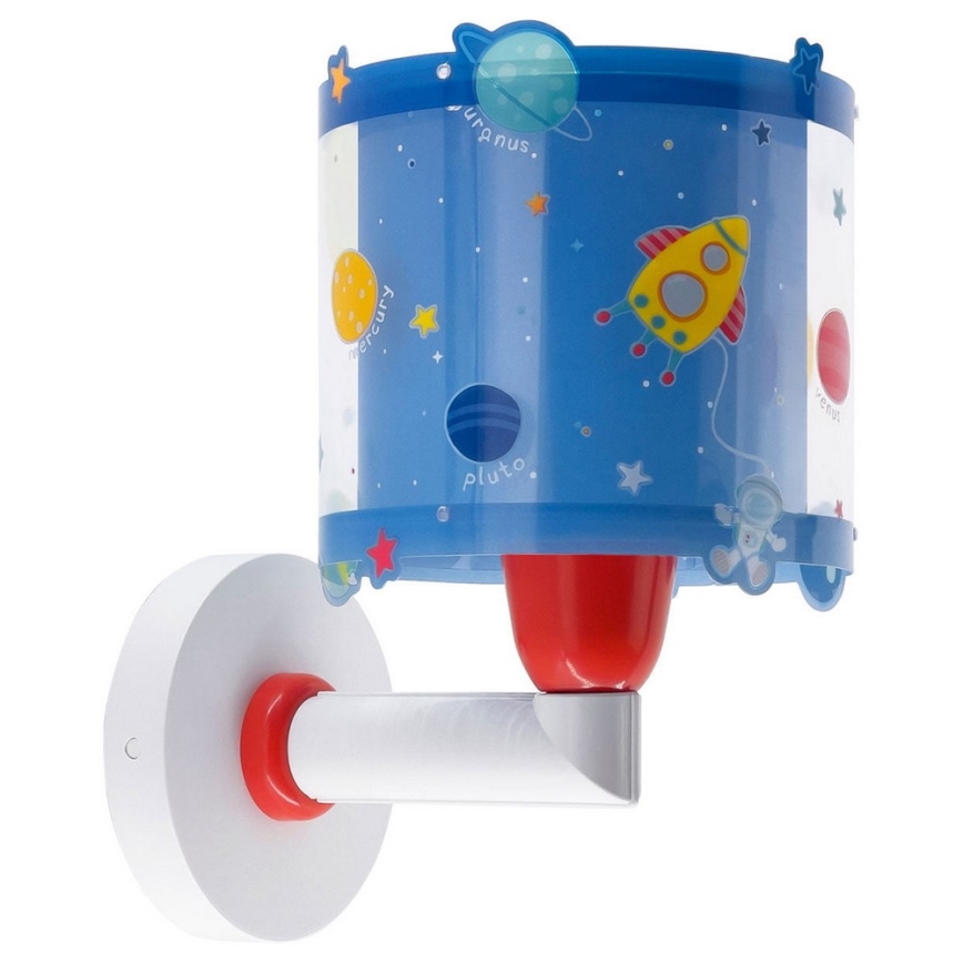 Dalber 41349 - Детска стенна лампа PLANETS 1xE27/15W/230V