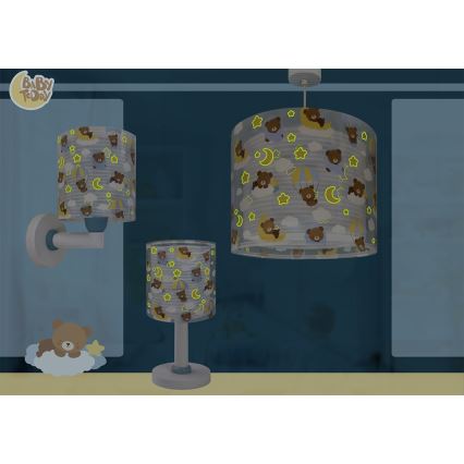 Dalber 41571T - LED детска лампичка BABY TEDDY 1xG4/4W/230V синя