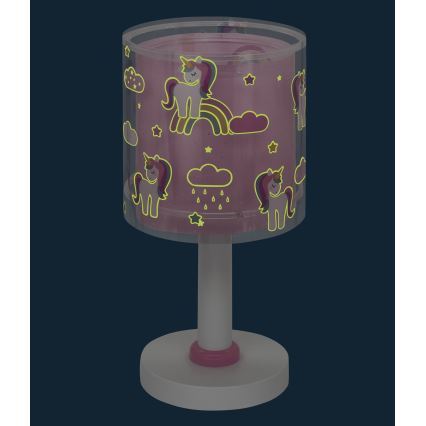 Dalber 41591N - LED детска нощна лампа UNICORNS 1xG4/4W/230V розова